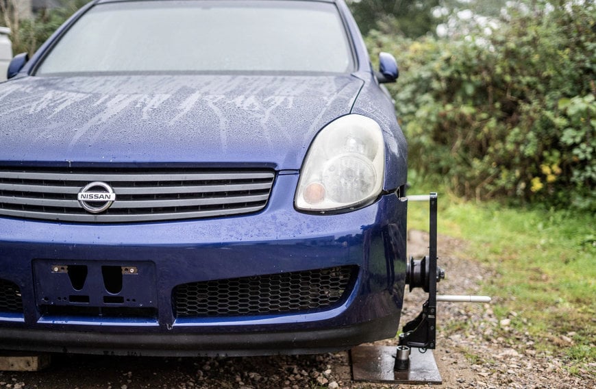 Corner weighing for the motoring hobbyist